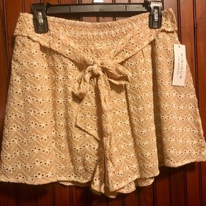 Lace Flowy Shorts